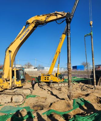 kaufen Niedrigbelastete hydraulische Vibroflot und Bagger für umweltfreundliche Bauarbeiten online manufacture