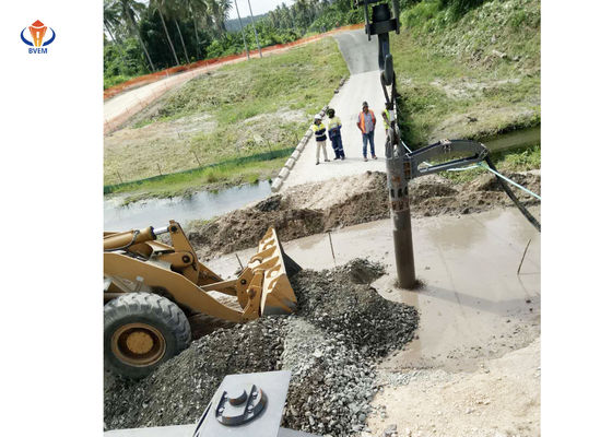 Hocheffiziente Sand-Vibroflot-Schwermaschinen-Steinkolonnen Bodenverbesserung