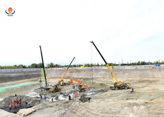 260 kW Sandhaufen Bau Vibroflotation Verdichtung