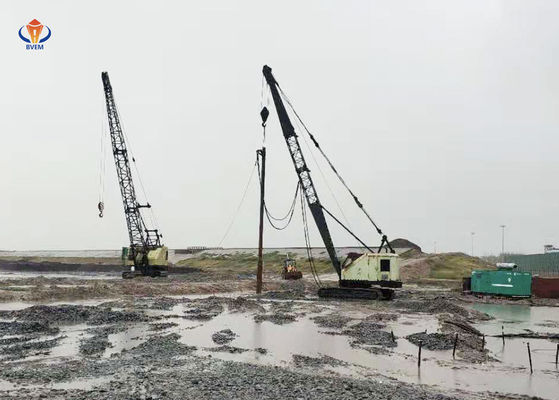 Zuverlässige Vibro-Piling-Auftragnehmer Vibro-Piling-Maschine mit leistungsstarkem Vibroflot-Motor