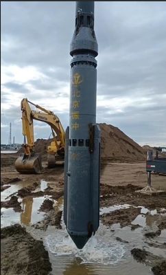 Elektrische 75 Kw Vibroflotationsmethode Steinsäule Vibro Verbundgrund Bvem