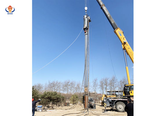 Elektrische Bodenzufuhr-Vibroflot-Ausrüstung BJZC-V400-180 für die Trocken-Vibro-Verdichtung