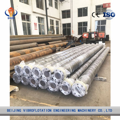 Stahl-Vibroflot-Zubehör Verlängerungsrohr 5000 mm Länge 22 mm Dicke