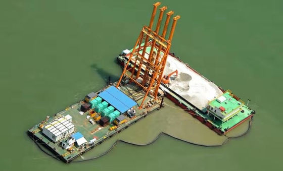 1800 Rpm Bvem Offshore Vibroflotation Steinsäule zur Behandlung der weichen Bodenschicht