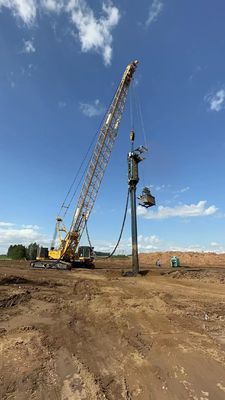 Ersatzsteinsäule Vibro Sandverdichtung Pfahl Bodenzufuhr Vibroflot-Antrieb für Bodenverbesserung