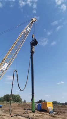 Anpassung der Maximaltiefe der Unterfütterung Vibroflot Inverter Antriebssteuerung für Vibro Ersatz Stein Säule