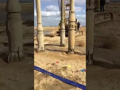 Effiziente elektrische Vibroflotationsverdichtungsmaschine 180-276 KN Schwingungskraft