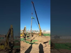 Bodenverbesserung Bauwerk Hydraulische Vibroflot 350 mm Durchmesser 0-3200 U/min