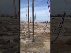 Vibroflot aus Edelstahl mit Zirkulationsabkühlung