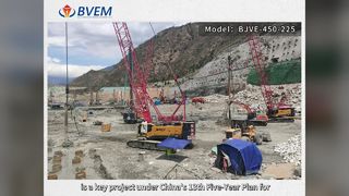 Vibroflotationsgerät zur Verbesserung des schlammigen Bodens